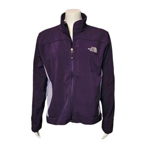 North Face Jacket Apex Bionic 2 Purple Wind Water Resistant Full Zip sz M